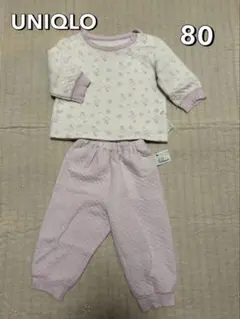 UNIQLO★キルティングパジャマ【80】