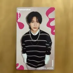 M!LK 山中柔太朗 × GLOBAL WORK　撮り下ろしトレカ