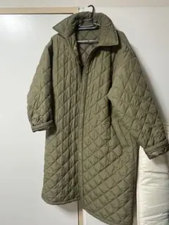 オリーブグリーン キルティングジャケット　Mサイズ