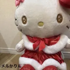 神戸限定・希少】ハローキティ ぬいぐるみ ドレス＆ボンネット（赤