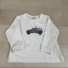 EMI様専用⭐️petit main 動物プリント 長袖カットソー 100cm