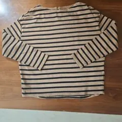 スピックアンドスパン　ボーダーカットソー