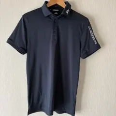J.Lindeberg ネイビー ポロシャツ ゴルフ M スリムフィット