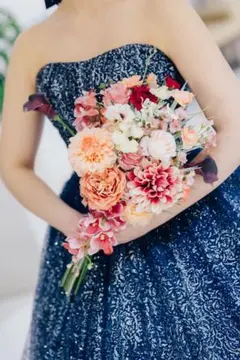 ウェディングブーケ　ブライダルブーケ　韓国風