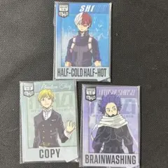 ヒロアカ 一番くじ 轟焦凍 物間寧人 心操人使 カード型アクリルスタンド