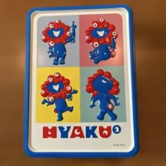 Expo2025 大阪万博　ミャクミャク　お菓子缶