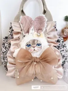 ゆ*ら様 コヤンイサムチョン　ルミちゃん　バック　3way フリル　ビックリボン