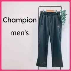Champion メンズ ブラック　ジャージパンツ　スタッズ　Oサイズ
