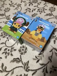 ワンピース フィギュア カルー チョッパー ２体 ソフビ アニメ ドレスローザ