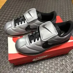 NIKEナイキCORTEZ SE コルテッツ メタリックグレー27cm