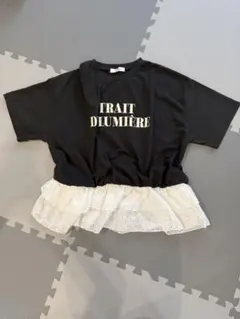 ロゴTシャツ フリル切り替え（tiptop）のサムネイル
