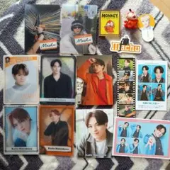 匿名配送 TravisJapan 松倉海斗 トレカ 厚紙 ステッカー セット