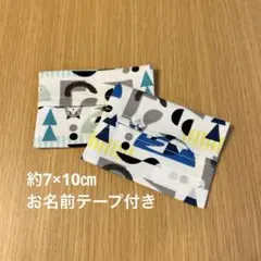 ミニポケットティッシュケース　ネコ柄 二個セット③