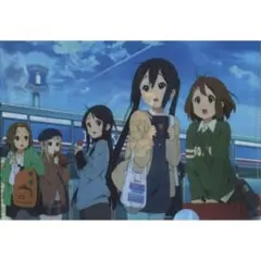 ①全員集合　けいおん!×ローソンフェア 第3弾 クリアファイル