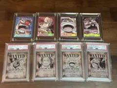 PSA10 手配書 SP 4枚　シャンクス ルフィ ティーチ バギーおまけ付き