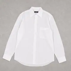 【P.S.FA】チェック柄ドレスシャツ パープル ビジネス 形態安定 通勤爽やかのサムネイル