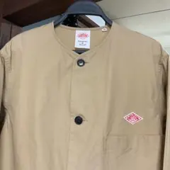 DANTON ベージュ ノーカラージャケット38