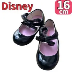 Disney ディズニー　16cm 靴　フォーマル　黒　ブラック　シューズ　子供
