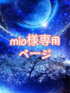mio様専用ページ