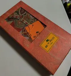 箱付未使用品☆エトロ カルカッタ ストール スカーフ ペイズリー柄
