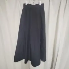 cocaフレアスカート ブラック　ロング