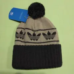 adidas ポンポン付きニット帽 OSFX ウール100％
