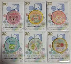 ディズニー ダッフィー ワッペン 6個セット