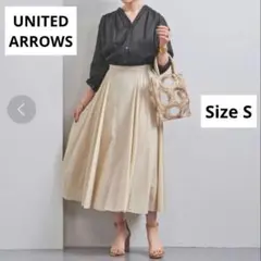 【United Arrows】コットン シアー UWCS フレアスカートのサムネイル