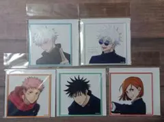 呪術廻戦　MAPPA×TSUTAYA　アクリルコースター　五条　虎杖　伏黒　釘崎