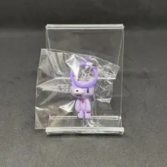 立ち パープル いたずらぐまのグルーミー マスコットチャーム
