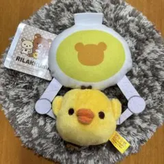 リラックマ クレーンにぶらさがりぶるぶる ぬいぐるみ [キイロイトリ] プライズ