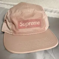 supreme mesh camp cap pink