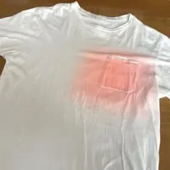 マークジェイコブス　半袖　Tシャツ　白　胸ポケット　M メンズ　グラデーションのサムネイル