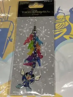 東京ディズニーシー ミッキー ストラップ　ファンタズミック