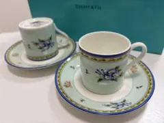 Tiffany & Co. カップ・ソーサー セット 2客