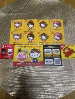 【非売品】クロネコヤマト×ハローキティ 50周年記念ステッカー 8枚セット