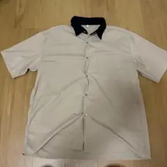 ベージュ 半袖シャツ　Lサイズ　美品