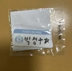 treasureジョンウ　カプセルトイ　ハングル名札