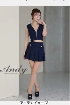 Andy セットアップミニキャバドレス