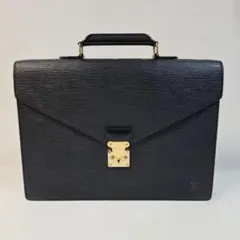 LOUIS VUITTON エピ ビジネスバッグ ブラックのサムネイル