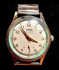 ORIS ポインターデイト 手巻き スモセコ ボーイズ シルバー - メルカリ