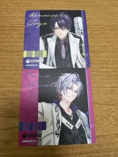 ろふまお まねきねこ コースター 剣持刀也 不破湊 ROF-MAO 2枚セット