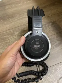 AKG K340 有線ヘッドホン　ビンテージ　80年代のサムネイル
