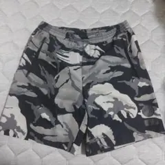 adidas カモフラージュショートパンツ XO