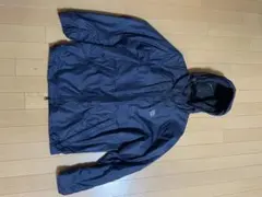 Nike ネイビー ナイロンジャケット フード付き