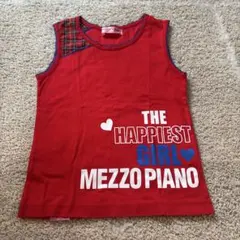 ぴ*ぴ様 mezzo piano タンクトップ 150のサムネイル
