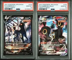 PSA10 連番　ブラッキーV VMAX CSR S8b 244 245