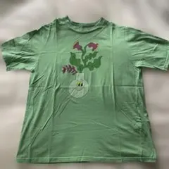 PUNYUS 花瓶プリント Tシャツ サイズ3 グリーンのサムネイル