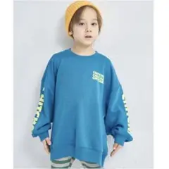 pairmanon ペアマノン 袖プリントトレーナー 130センチ