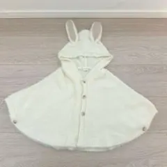 着用回数少☆美品☆テータテート・ウサ耳ポンチョ